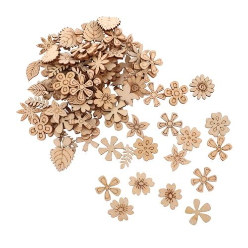 LIFKOME 100 Stück Holzscheiben Selber Machen Blume Unbemalt Pflanzen Geäst Leerzeichen Für Malerei Ornamente Blätter Fälschung Unvollendet Basteln Ausschnitte Hölzern Beige LIFKOME 100 Stück Holzscheiben Selber Machen Blume Unbemalt Pflanzen Geäst Leerzeichen Für Malerei Ornamente Blätter Fälschung Unvollendet Basteln Ausschnitte Hölzern Beige von LIFKOME