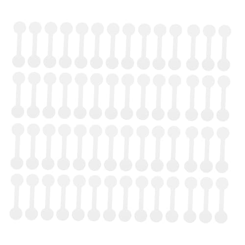 LIFKOME 100 Stück Preisschildpapier Ringaufkleber Ring-tags Für Die Preisgestaltung Preisschilder Für Schmuck Schmuckanhänger Für Die Preisgestaltung Ring Preisschilder Weiß von LIFKOME