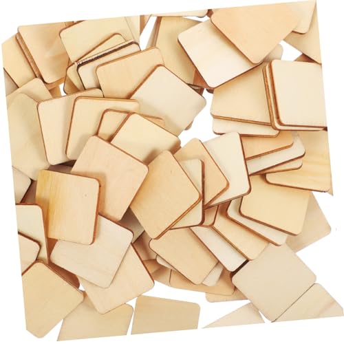 LIFKOME 100 Stück Quadratische Holzplättchen Blanko zum Bemalen und Basteln Kleine Natürliche Holzscheiben für DIY Handwerk Partydeko und Kreative Holzstücke für Familie und LIFKOME 100 Stück Quadratische Holzplättchen Blanko zum Bemalen und Basteln Kleine Natürliche Holzscheiben für DIY Handwerk Partydeko und Kreative Holzstücke für Familie und von LIFKOME
