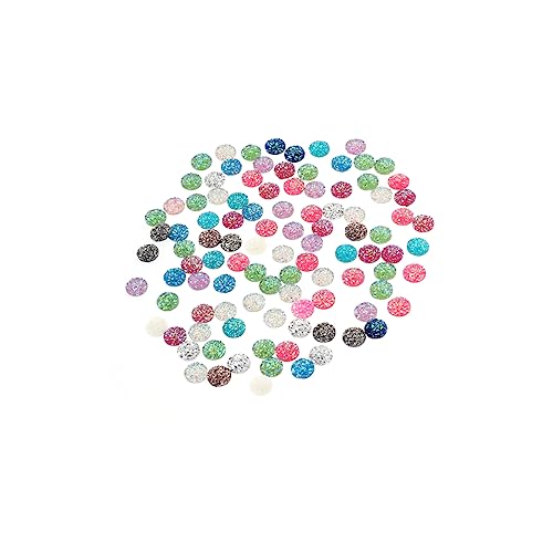 LIFKOME 100 Stück Resin Flatback Cabochons DIY Haarschmuck Zubehör Flache Rückseite Schmucksteine für Haarspangen Handwerk Schmuckherstellung Zufällige Farbe Zufällige Farbe LIFKOME 100 Stück Resin Flatback Cabochons DIY Haarschmuck Zubehör Flache Rückseite Schmucksteine für Haarspangen Handwerk Schmuckherstellung Zufällige Farbe Zufällige Farbe von LIFKOME