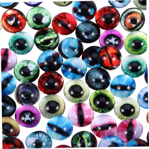 LIFKOME 100 Stück Selbstklebende Glasperlen Tierische Augen für DIY Schmuck Basteln Puppenaugen Multifunktionale Dekorationen LIFKOME 100 Stück Selbstklebende Glasperlen Tierische Augen für DIY Schmuck Basteln Puppenaugen Multifunktionale Dekorationen von LIFKOME