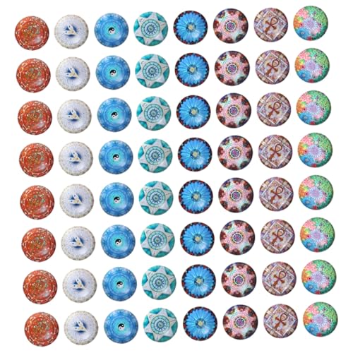 LIFKOME 100 Stück Teiliges Buntes Glas Photo Frame Farbenfrohe Glassteine für Vasen und Landschaftsdekoration Sicherer DIY Schmuck und Garten Dekor von LIFKOME
