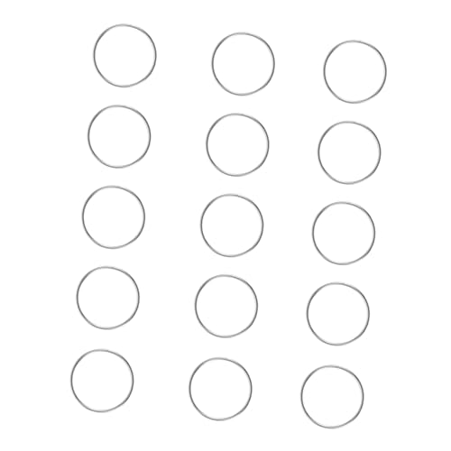 LIFKOME 100 Stück Teiliges Edelstahl Verbindungsringe für Kronleuchter Octagonale Kristallperlen Anhänger Ringe Robust und Langlebig für DIY Schmuck Suncatcher und Dekoration LIFKOME 100 Stück Teiliges Edelstahl Verbindungsringe für Kronleuchter Octagonale Kristallperlen Anhänger Ringe Robust und Langlebig für DIY Schmuck Suncatcher und Dekoration von LIFKOME