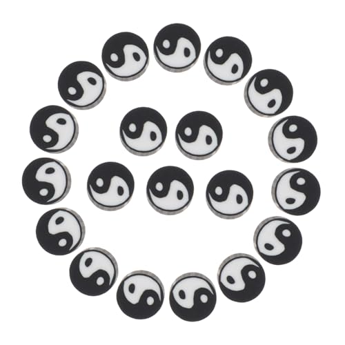 LIFKOME 100 Stück Teiliges Tai Chi Bastelperlen Runde Weiche Polymer Clay Spacer Beads Lose Perlen für DIY Schmuckherstellung Armbänder Halsketten Kreative Bastelprojekte LIFKOME 100 Stück Teiliges Tai Chi Bastelperlen Runde Weiche Polymer Clay Spacer Beads Lose Perlen für DIY Schmuckherstellung Armbänder Halsketten Kreative Bastelprojekte von LIFKOME