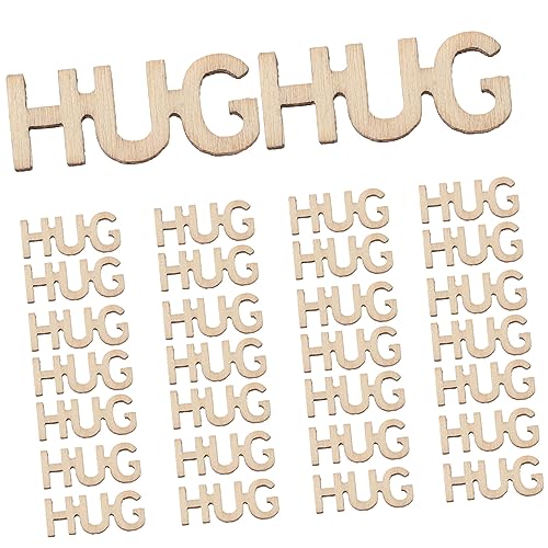 LIFKOME 100Stücke Ausschnitte Holzbuchstaben Für Bastelprojekte Lustige Für Besondere Anlässe Handgefertigte Umarmungsstücke Für Scrapbooking LIFKOME 100Stücke Ausschnitte Holzbuchstaben Für Bastelprojekte Lustige Für Besondere Anlässe Handgefertigte Umarmungsstücke Für Scrapbooking von LIFKOME