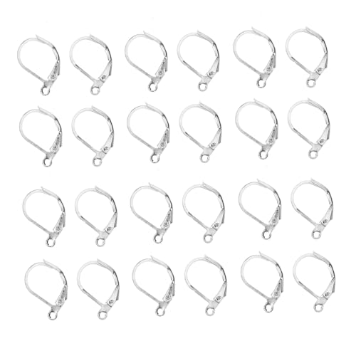 LIFKOME 100Stücke DIY Ohrring Haken Förmige Französische Ohrhaken für Bastelprojekte Silberne Ohrring Komponenten für Kreative Schmuckgestaltung Geschenkidee LIFKOME 100Stücke DIY Ohrring Haken Förmige Französische Ohrhaken für Bastelprojekte Silberne Ohrring Komponenten für Kreative Schmuckgestaltung Geschenkidee von LIFKOME