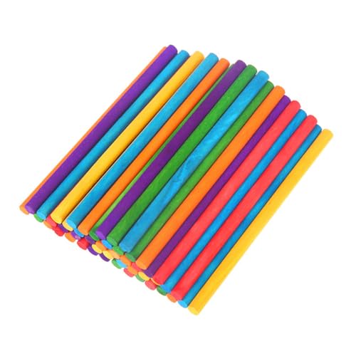LIFKOME 100Stücke Hölzerne Bastelstangen Runde Holzstäbchen Für Skulpturen Farbspiele Und DIY Projekte Für Vielseitiges Bastelmaterial Verschiedenen LIFKOME 100Stücke Hölzerne Bastelstangen Runde Holzstäbchen Für Skulpturen Farbspiele Und DIY Projekte Für Vielseitiges Bastelmaterial Verschiedenen von LIFKOME