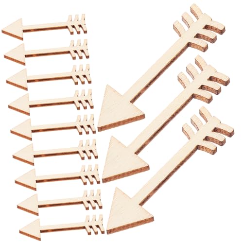 LIFKOME 100Stücke Holzpfeilformen für DIY Handwerk Unvollendete Holzverzierungen Lange Holzscheiben für Kreative Bastelprojekte für Dekoration und Malerei LIFKOME 100Stücke Holzpfeilformen für DIY Handwerk Unvollendete Holzverzierungen Lange Holzscheiben für Kreative Bastelprojekte für Dekoration und Malerei von LIFKOME