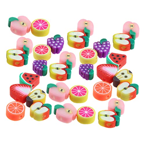 LIFKOME 100Stücke Thema Polymer Clay Perlen Handgemachte Lose Perlen für Schmuckherstellung DIY Armbänder Charms und Dekorationen Bastelprojekte LIFKOME 100Stücke Thema Polymer Clay Perlen Handgemachte Lose Perlen für Schmuckherstellung DIY Armbänder Charms und Dekorationen Bastelprojekte von LIFKOME