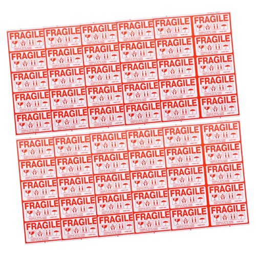 LIFKOME 100Stücke Zerbrechliche Versandetiketten Selbstklebende Warnaufkleber Für Verpackungen Paketaufkleber Für Gläser Empfindliche Gegenstände LIFKOME 100Stücke Zerbrechliche Versandetiketten Selbstklebende Warnaufkleber Für Verpackungen Paketaufkleber Für Gläser Empfindliche Gegenstände von LIFKOME