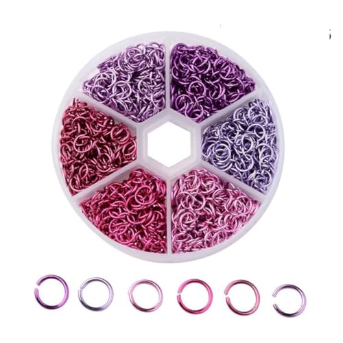 LIFKOME 1080Stücke Aluminium Biegeringe Offene Spaltringe Für DIY Schmuckherstellung Bastelprojekte Und Kunsthandwerk Mischfarben Für Halsketten Armbänder Und Fußkettchen LIFKOME 1080Stücke Aluminium Biegeringe Offene Spaltringe Für DIY Schmuckherstellung Bastelprojekte Und Kunsthandwerk Mischfarben Für Halsketten Armbänder Und Fußkettchen von LIFKOME