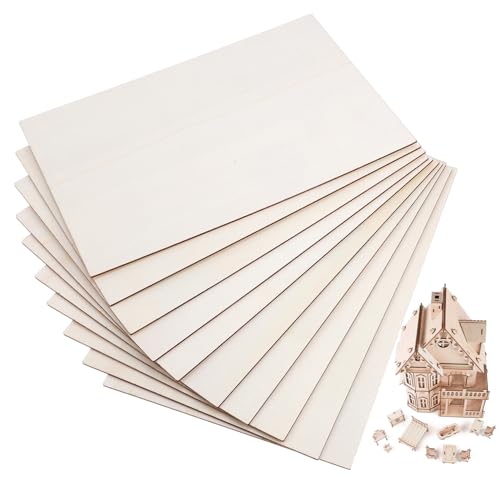 LIFKOME 10Stücke DIY Holzplatten Unlackierte Holzrohlinge Für Bastelprojekte Zum Dekorieren Und Handwerken Gleichmäßige Maße Für Einfache Anwendung LIFKOME 10Stücke DIY Holzplatten Unlackierte Holzrohlinge Für Bastelprojekte Zum Dekorieren Und Handwerken Gleichmäßige Maße Für Einfache Anwendung von LIFKOME