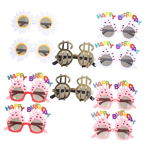 LIFKOME 10Stücke Geburtstagsbrille Lustige Partybrille mit Kreativen Designs für Fotos und Feierlichkeiten für Unvergessliche Erinnerungen und Fröhliche Anlässe LIFKOME 10Stücke Geburtstagsbrille Lustige Partybrille mit Kreativen Designs für Fotos und Feierlichkeiten für Unvergessliche Erinnerungen und Fröhliche Anlässe von LIFKOME