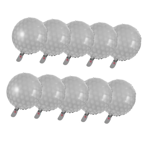 LIFKOME 10Stücke Golfball Aluminiumfolie Luftballons Dekoration Für Golf Themen Geburtstagsfeiern Langlebig Verwenden Sorgt Für Festliche LIFKOME 10Stücke Golfball Aluminiumfolie Luftballons Dekoration Für Golf Themen Geburtstagsfeiern Langlebig Verwenden Sorgt Für Festliche von LIFKOME