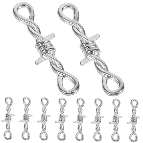 LIFKOME 10Stücke Metall Halskettenverschluss DIY Armbandschnallen Für Schmuckherstellung Verbindungsverschlüsse Für Armbänder Und Halsketten Langlebig Und Vielseitig Einsetzbar von LIFKOME