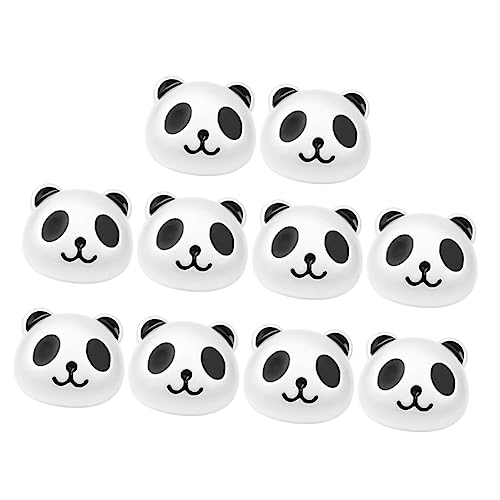 LIFKOME 10Stücke Panda Form Lose Perlen DIY Schmuckzubehör Für Süße Panda Kopfaccessoires Bastelmaterial Für Armbänder Und Haarschmuck Für Projekte LIFKOME 10Stücke Panda Form Lose Perlen DIY Schmuckzubehör Für Süße Panda Kopfaccessoires Bastelmaterial Für Armbänder Und Haarschmuck Für Projekte von LIFKOME