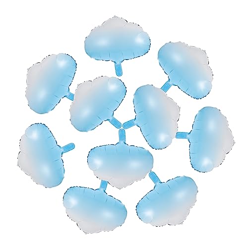 LIFKOME 10Stücke Wolkenförmige Aluminium Folienballons Für Partydekoration Partyballons Für Feierlichkeiten Hochzeiten Und Geburtstagsfeiern LIFKOME 10Stücke Wolkenförmige Aluminium Folienballons Für Partydekoration Partyballons Für Feierlichkeiten Hochzeiten Und Geburtstagsfeiern von LIFKOME