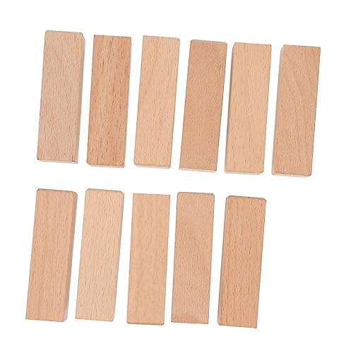 LIFKOME 11Stücke Teiliges Holzschnitzset Unbehandelte Holzblöcke für DIY Kunsthandwerk für Skulpturen und Stempel Maße für Projekte von LIFKOME