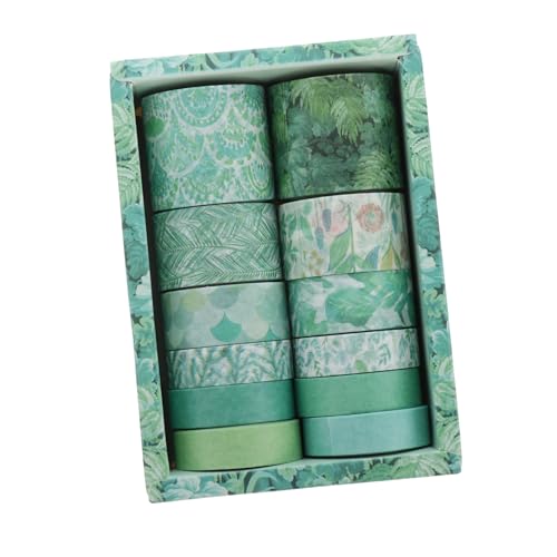 LIFKOME 12 Rollen Washi Tape Dekoratives DIY Klebeband für Scrapbooking Tagebuch und Fotoalben Rückstandsfrei Abziehbar Vielseitig Einsetzbar Handreißbar Kompakt und Tragbar Vintage stil LIFKOME 12 Rollen Washi Tape Dekoratives DIY Klebeband für Scrapbooking Tagebuch und Fotoalben Rückstandsfrei Abziehbar Vielseitig Einsetzbar Handreißbar Kompakt und Tragbar Vintage stil von LIFKOME