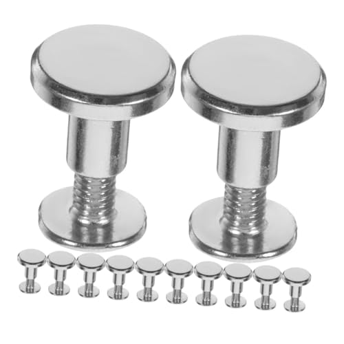 LIFKOME 12 Stück Chicago-schrauben: Kleine Metall-bindepfosten – Chicago-schrauben-bindepfosten-nagelnietknopf-set Für Diy-lederbasteln, Scrapbook-alben, Buchbinden LIFKOME 12 Stück Chicago-schrauben: Kleine Metall-bindepfosten – Chicago-schrauben-bindepfosten-nagelnietknopf-set Für Diy-lederbasteln, Scrapbook-alben, Buchbinden von LIFKOME