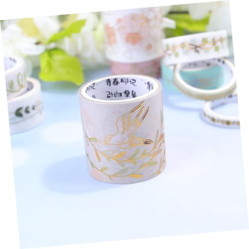 LIFKOME 12 Stück Kreative Washi Tape für Diy Tagebuch und Scrapbooking Dekoratives Klebeband Hochwertigem Papier für Kalender und Bastelprojekte von LIFKOME