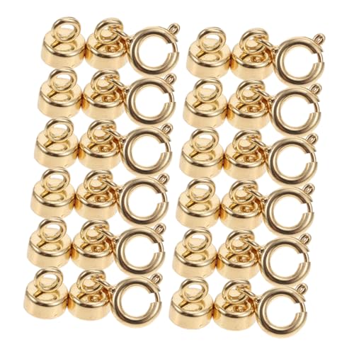 LIFKOME 12 Stück Magnetische Schmuckverschlüsse in Gold Verlängerung für Halsketten Armbänder und Fußketten Eleganter Verschluss mit Karabiner für DIY Schmuck und Täglichen Gebrauch LIFKOME 12 Stück Magnetische Schmuckverschlüsse in Gold Verlängerung für Halsketten Armbänder und Fußketten Eleganter Verschluss mit Karabiner für DIY Schmuck und Täglichen Gebrauch von LIFKOME