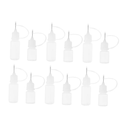 LIFKOME 12 Stück Präzisions Nadelflaschen für Kleber DIY Quetschflaschen mit Feiner Spitze für Bastelarbeiten Auslaufsicher und Vielseitig Einsetzbar LIFKOME 12 Stück Präzisions Nadelflaschen für Kleber DIY Quetschflaschen mit Feiner Spitze für Bastelarbeiten Auslaufsicher und Vielseitig Einsetzbar von LIFKOME