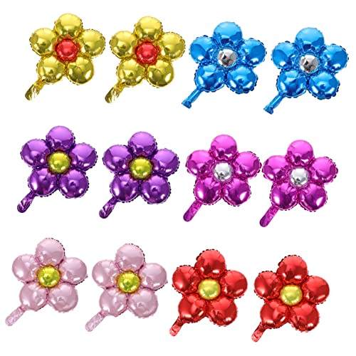 LIFKOME 12 Stück Teiliges Aluminiumfolie Blumen Luftballons Gold Rot und Dunkelblau Strapazierfähig für Geburtstags und Themenpartys Dekorative Party Layout Ballons LIFKOME 12 Stück Teiliges Aluminiumfolie Blumen Luftballons Gold Rot und Dunkelblau Strapazierfähig für Geburtstags und Themenpartys Dekorative Party Layout Ballons von LIFKOME