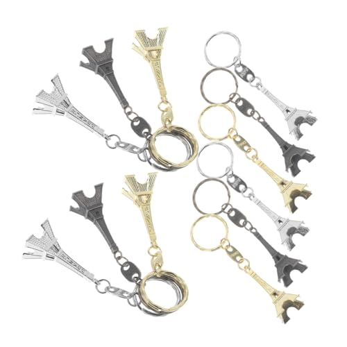 LIFKOME 12 Stück Teiliges Eiffelturm Schlüsselanhänger aus Zinklegierung Dekorativer Anhänger in Gold Silber und Antikbronze Leichte Hängedeko als Geschenk und Taschenanhänger LIFKOME 12 Stück Teiliges Eiffelturm Schlüsselanhänger aus Zinklegierung Dekorativer Anhänger in Gold Silber und Antikbronze Leichte Hängedeko als Geschenk und Taschenanhänger von LIFKOME