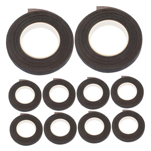 LIFKOME 12 Stück Teiliges Floristenband Yards Elastisches Blumensteckband für Sträuße Corsagen und Hochzeitsdekoration Selbstklebendes Florist-klebeband für Blumenarrangements und von LIFKOME