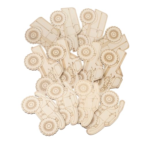 LIFKOME 12 Stück Teiliges Holzscheiben Unvollendete Holzrohlinge Basteln Bemalen DIY Dekorationen für Party und Zuhause Kreative Holzornamente Holzscheiben für Bastelprojekte von LIFKOME