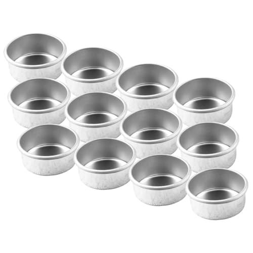 LIFKOME 12 Stück Teiliges Runde Kerzenhalter aus Robustem für DIY Teelichtkerzen Langlebige Kerzenschalen als Stilvolle Tischdekoration und Praktisches Kerzenzubehör LIFKOME 12 Stück Teiliges Runde Kerzenhalter aus Robustem für DIY Teelichtkerzen Langlebige Kerzenschalen als Stilvolle Tischdekoration und Praktisches Kerzenzubehör von LIFKOME