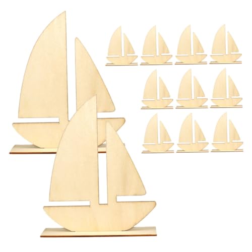 LIFKOME 12 Stück Teiliges Segelboot Holzscheiben aus Leicht Bemalbarem Holz Unvollendete DIY Holzausschnitte für Bastelprojekte Handliche Schiff deko für Kreative Bastelarbeiten LIFKOME 12 Stück Teiliges Segelboot Holzscheiben aus Leicht Bemalbarem Holz Unvollendete DIY Holzausschnitte für Bastelprojekte Handliche Schiff deko für Kreative Bastelarbeiten von LIFKOME