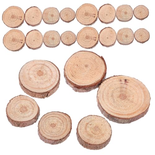 LIFKOME 120 Stück Runde Holzscheiben Massivem Kiefernholz Naturbelassen Robuste DIY Holzplatten für Malerei Hochzeitsdeko Weihnachtsornamente und Bastelprojekte LIFKOME 120 Stück Runde Holzscheiben Massivem Kiefernholz Naturbelassen Robuste DIY Holzplatten für Malerei Hochzeitsdeko Weihnachtsornamente und Bastelprojekte von LIFKOME