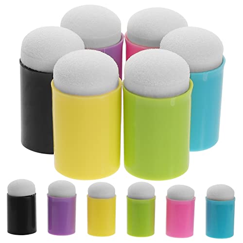 LIFKOME 12Stücke Farbige Finger Malschwämme Dauber für DIY Projekte für Familie Abwaschbar und Leicht zu Transportieren LIFKOME 12Stücke Farbige Finger Malschwämme Dauber für DIY Projekte für Familie Abwaschbar und Leicht zu Transportieren von LIFKOME