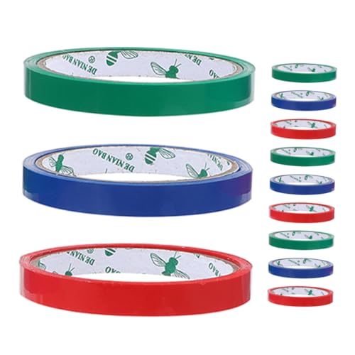 LIFKOME 15 Rollen Verpackungsband für Edelstahl Beutelverschlussmaschine Starkes Klebeband für Supermarkt Verpackungen Farben Rot Blau Grün Packband für Tütenversiegelung LIFKOME 15 Rollen Verpackungsband für Edelstahl Beutelverschlussmaschine Starkes Klebeband für Supermarkt Verpackungen Farben Rot Blau Grün Packband für Tütenversiegelung von LIFKOME