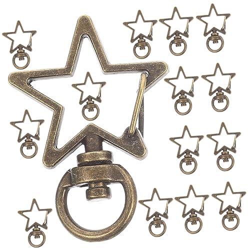 LIFKOME 15 Stück Teiliges DIY Schlüsselanhänger mit Karabinerverschluss und Schlüsselring Stabile Zinklegierung für Basteln von Schlüsselbändern Anhängern und Schmuck Vielseitig LIFKOME 15 Stück Teiliges DIY Schlüsselanhänger mit Karabinerverschluss und Schlüsselring Stabile Zinklegierung für Basteln von Schlüsselbändern Anhängern und Schmuck Vielseitig von LIFKOME