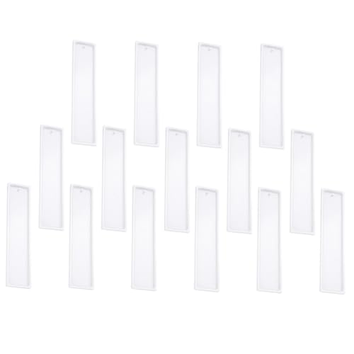 LIFKOME 15 Stück Teiliges Silikon Lesezeichen Formen Wiederverwendbare DIY Gießform für Harz Einfache Trennung Leicht zu Reinigen für Handgemachte Bastelprojekte und Schmuckgestaltung LIFKOME 15 Stück Teiliges Silikon Lesezeichen Formen Wiederverwendbare DIY Gießform für Harz Einfache Trennung Leicht zu Reinigen für Handgemachte Bastelprojekte und Schmuckgestaltung von LIFKOME