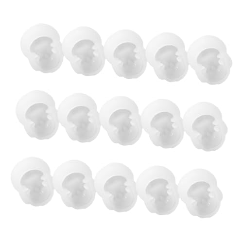 LIFKOME 15 Stück Teiliges Silikon Schädel Form Flexibel und Langlebig für Resin Schmuck Gießen Epoxidharz DIY Schmuckherstellung Halloween Basteln LIFKOME 15 Stück Teiliges Silikon Schädel Form Flexibel und Langlebig für Resin Schmuck Gießen Epoxidharz DIY Schmuckherstellung Halloween Basteln von LIFKOME