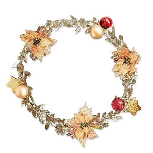 LIFKOME 15M Goldenes Blättermuster Geschenkband Für Hochzeiten Und Feste Dekoratives Einwickeln Für DIY Nähprojekte Breit von LIFKOME