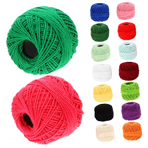 LIFKOME 16 Rollen Farbiges Stickgarn Baumwollfaden für DIY Kreuzstich Nähprojekte pro Rolle für Handarbeiten und Kreative Bastelideen LIFKOME 16 Rollen Farbiges Stickgarn Baumwollfaden für DIY Kreuzstich Nähprojekte pro Rolle für Handarbeiten und Kreative Bastelideen von LIFKOME