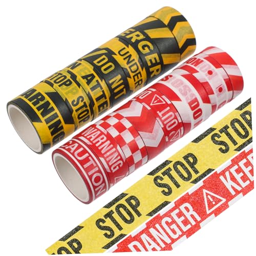 LIFKOME 16 Rollen Washi Tape Dekoratives Klebeband für Diy Scrapbooking und Geschenkverpackung Rolle Einfache Anwendung Hinterlässt Rückstände für Handbücher und Fotoalben von LIFKOME