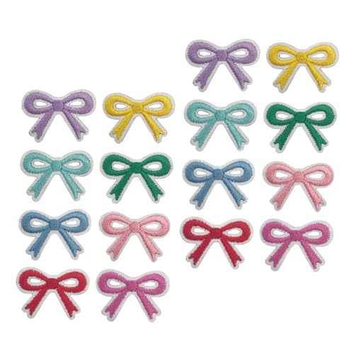 LIFKOME 16 Stück Teiliges Bunte Selbstklebende Schleifen Patches zum Aufbügeln und Aufkleben Bestickte Applikationen für DIY Kleidung Rucksäcke Hüte Schuhe und Taschen Einfache Anbringung LIFKOME 16 Stück Teiliges Bunte Selbstklebende Schleifen Patches zum Aufbügeln und Aufkleben Bestickte Applikationen für DIY Kleidung Rucksäcke Hüte Schuhe und Taschen Einfache Anbringung von LIFKOME