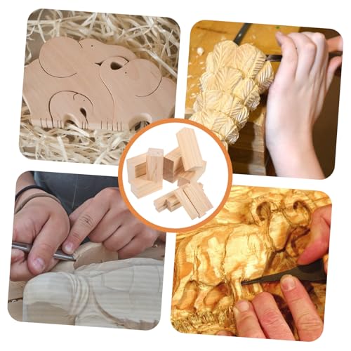 LIFKOME 16 Stück Teiliges Massivholz Säulen Unbehandelte Holzblöcke zum Schnitzen Whittling DIY Basteln für Anfänger und Fortgeschrittene Holz Carving Kit Geeignet für Erwachsene LIFKOME 16 Stück Teiliges Massivholz Säulen Unbehandelte Holzblöcke zum Schnitzen Whittling DIY Basteln für Anfänger und Fortgeschrittene Holz Carving Kit Geeignet für Erwachsene von LIFKOME