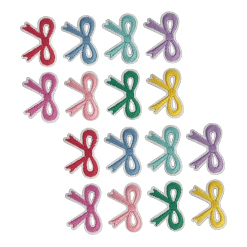 LIFKOME 16 Stück Teiliges Selbstklebende Schleifenflicken Bestickte Stoffapplikationen Bügelfreie Stoffflicken zum Aufbügeln und Aufnähen DIY Jeans Kleidung Rucksäcke Schuhe Farbenfrohe LIFKOME 16 Stück Teiliges Selbstklebende Schleifenflicken Bestickte Stoffapplikationen Bügelfreie Stoffflicken zum Aufbügeln und Aufnähen DIY Jeans Kleidung Rucksäcke Schuhe Farbenfrohe von LIFKOME