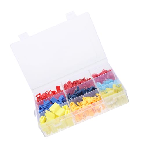 LIFKOME 160 Stück Teiliges T Tap Kabelverbinder Nylon Schnellsteckverbinder ohne Abisolieren Wasserdichte Klemmen für Auto Haushalt und Industrie Zeitsparend und Langlebig LIFKOME 160 Stück Teiliges T Tap Kabelverbinder Nylon Schnellsteckverbinder ohne Abisolieren Wasserdichte Klemmen für Auto Haushalt und Industrie Zeitsparend und Langlebig von LIFKOME