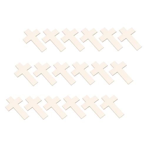LIFKOME 18 Stück Teiliges Holz Kreuz Anhänger aus Natürlichem Holz Blanko DIY Deko für Handbemalung Leichte Holzscheiben für Kirchenfeiern Hochzeiten und Wohnkultur LIFKOME 18 Stück Teiliges Holz Kreuz Anhänger aus Natürlichem Holz Blanko DIY Deko für Handbemalung Leichte Holzscheiben für Kirchenfeiern Hochzeiten und Wohnkultur von LIFKOME