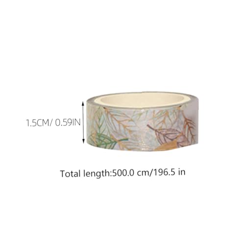LIFKOME 18 Stück Teiliges Washi Tape Goldfolie Japanische Blumenmuster Maple Leaves Stern Dekoratives Klebeband für Scrapbooking DIY Journal Karten Basteln LIFKOME 18 Stück Teiliges Washi Tape Goldfolie Japanische Blumenmuster Maple Leaves Stern Dekoratives Klebeband für Scrapbooking DIY Journal Karten Basteln von LIFKOME