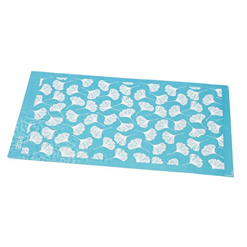 LIFKOME 1Blatt Ginkgo Schablone für Polymer Wiederverwendbare Siebdruckvorlage für DIY Schmuck Acrylfarbe und Kreative Bastelprojekte LIFKOME 1Blatt Ginkgo Schablone für Polymer Wiederverwendbare Siebdruckvorlage für DIY Schmuck Acrylfarbe und Kreative Bastelprojekte von LIFKOME