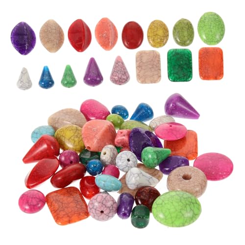 LIFKOME 1Packung DIY Schmuckherstellung Perlen Acrylperlen Für Armbänder Halsketten Und Ohrringe Dekorative Abstandsperlen Für Bastelprojekte von LIFKOME